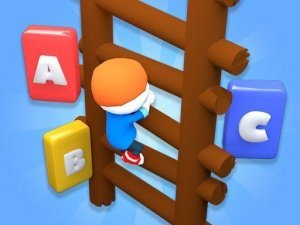 Letter Climb Typing Challenge
