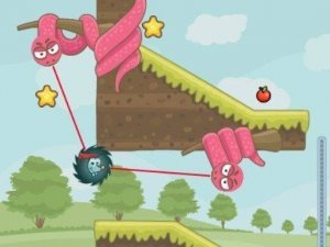 Catch The Apple Hedgehog Puzzle