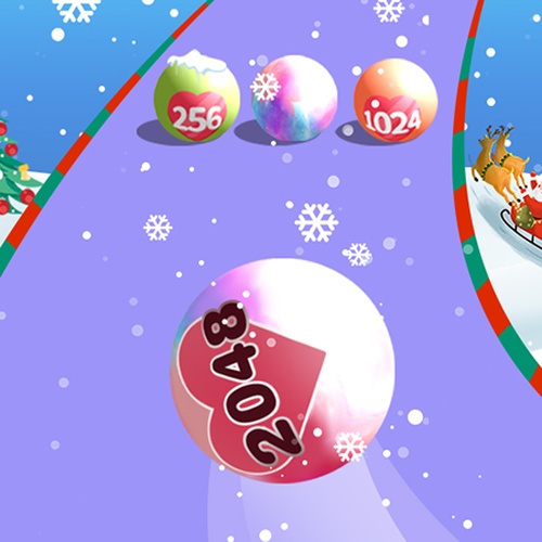 Christmas Merge 2048 Puzzle