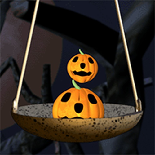 Halloween Balance Puzzle Game