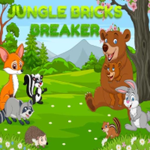 Jungle Bricks Breaker Online Puzzle Game
