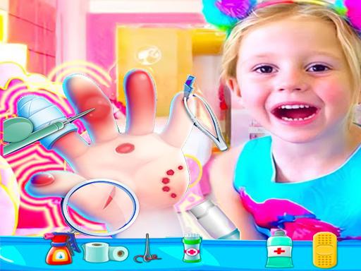 Nastya Hand Doctor Kids Game