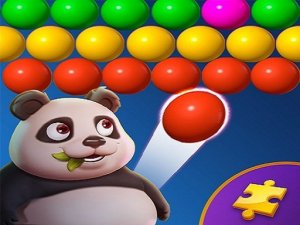 Panda Bubble Shooter Puzzle Game