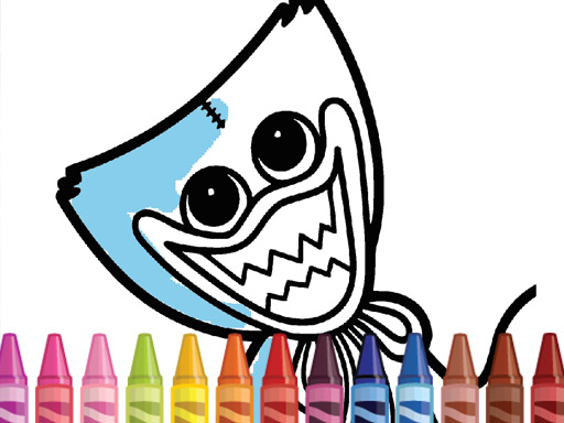 Huggy Coloring Adventure Game