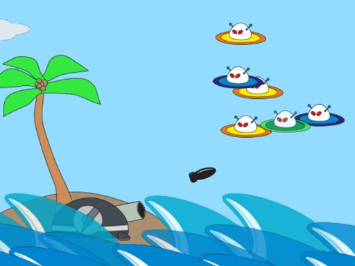 Island Defenders Shooting Game