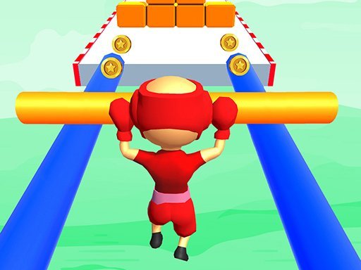 Roof Rails 3D: Fat Pusher Rush