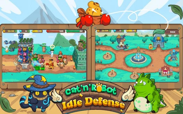 Feline Guardian Idle Defense