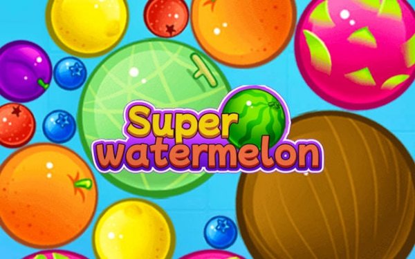 Super Watermelon Merge: Fun Fruit Puzzle Game Online
