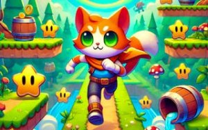 Endless Cat Runner Adventure