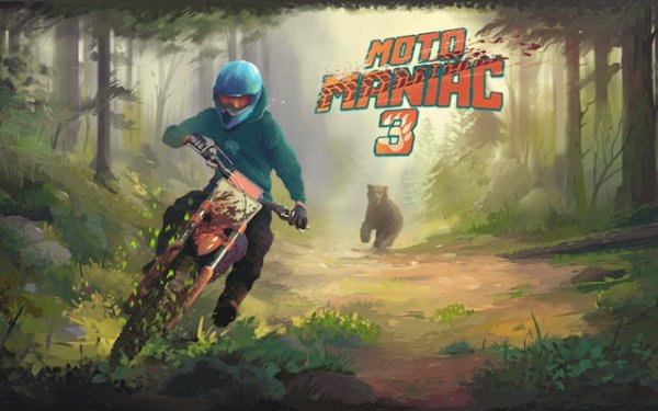 Moto Maniac 3: Forest Trial Challenge Online Game
