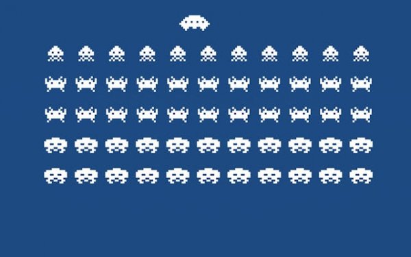 SpaceInvaderibra Classic Arcade precision fighter