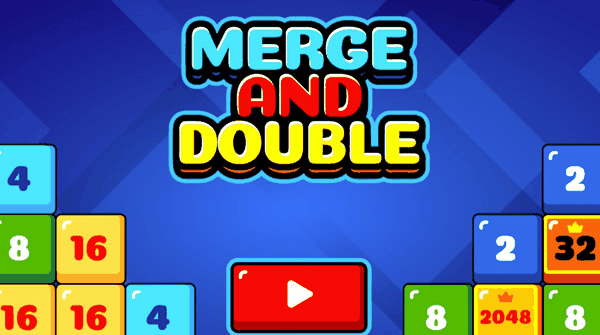 Merge and Double Online Puzzle Game