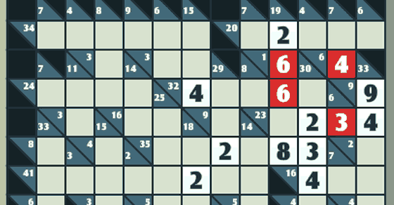 Kakuro Puzzle Game