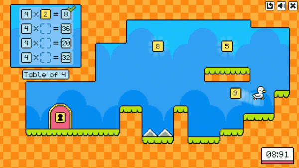 Times Tables Duck Online Game
