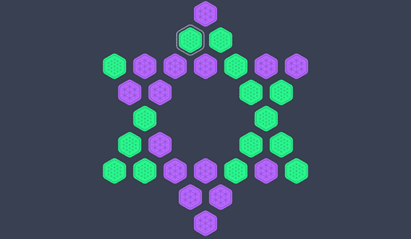 Hexad Puzzle Game