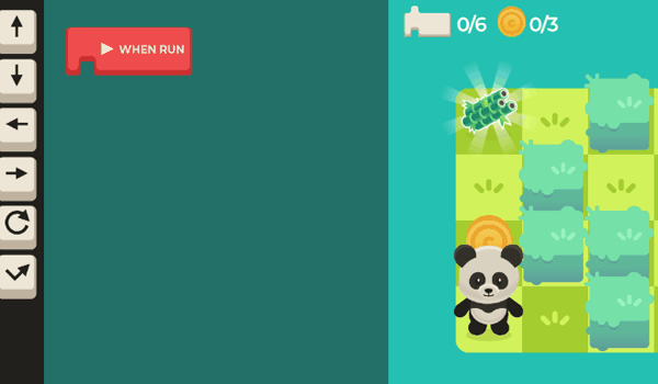 Code Panda Puzzle Adventure