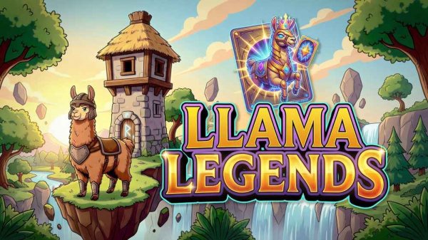 Llama Legends Idle Card Game